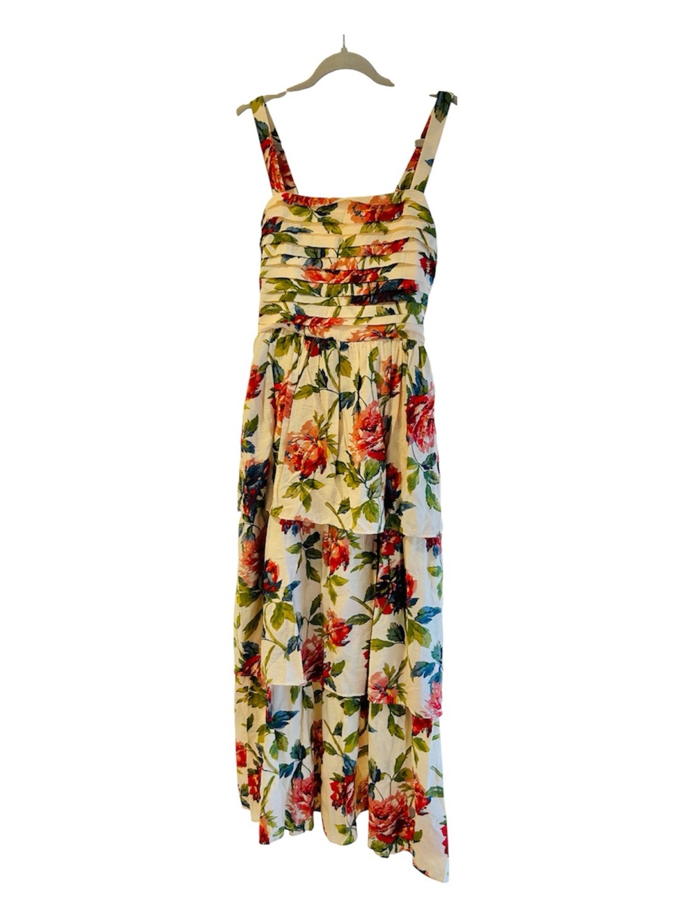 Abercrombie & Fitch
Tiered Floral Maxi Dress, Small, NWT, Cottage Core, Wedding